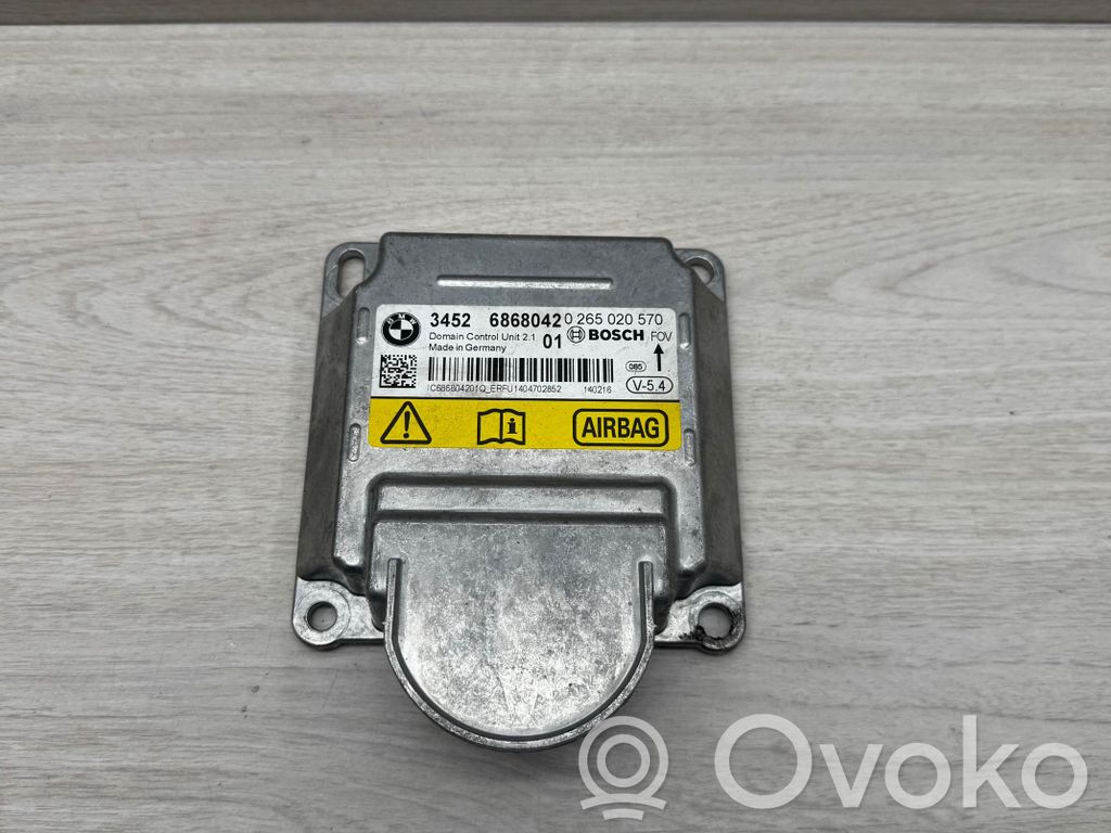 BMW 5 F10 F11 Sterownik / Moduł Airbag 