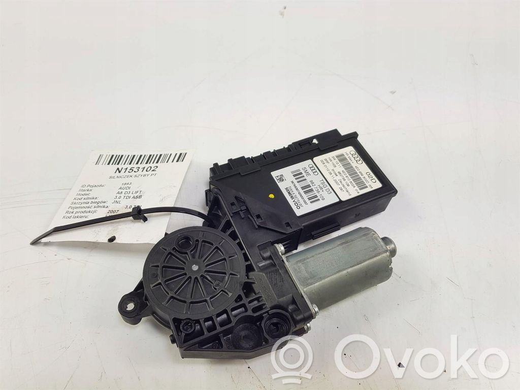 Audi A8 S8 D3 4E Rear door window regulator motor 