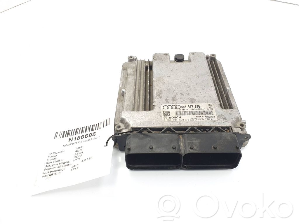 Audi A8 S8 D4 4H Engine control unit/module ECU 