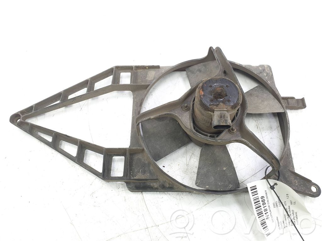 Opel Corsa B Elektrinis radiatorių ventiliatorius 