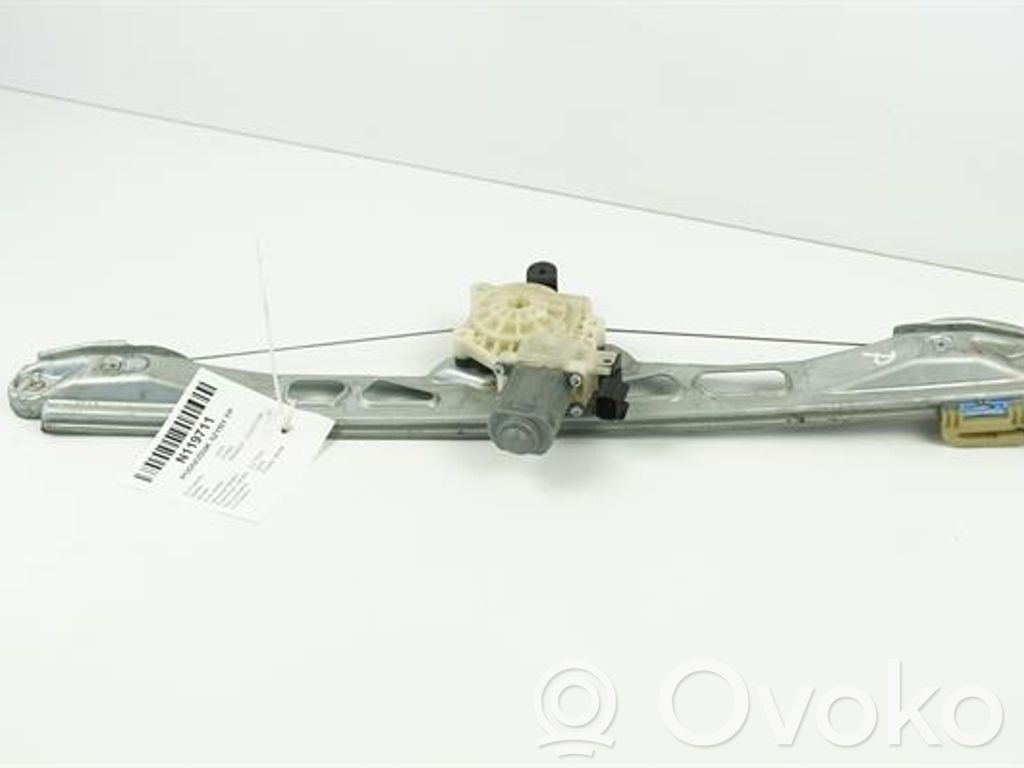 Front door window regulator with motor