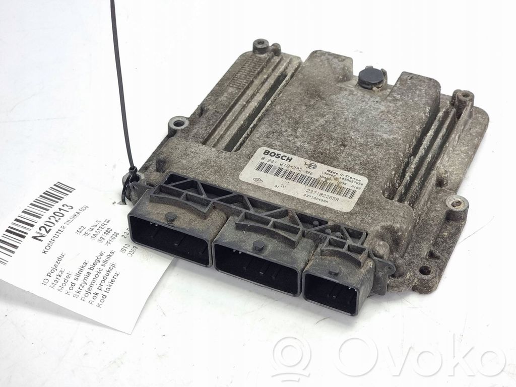 Renault Master III Engine control unit/module ECU 