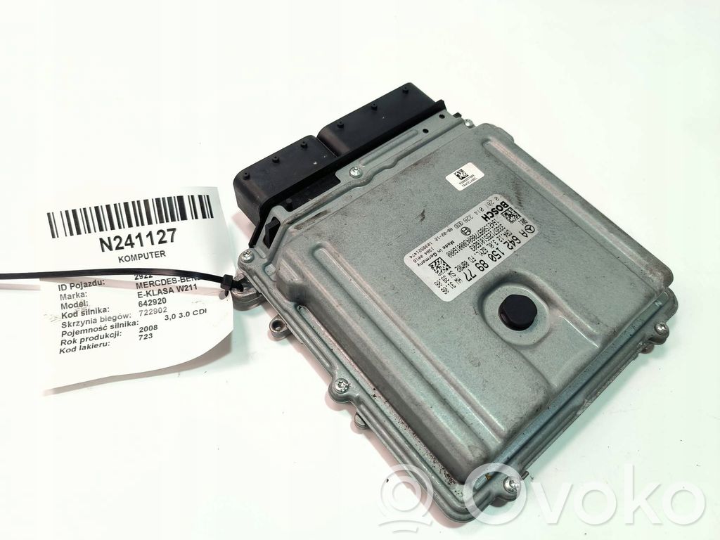 Mercedes-Benz E W211 Engine ECU kit and lock set 
