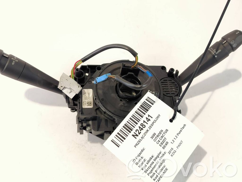 Citroen C4 Cactus Headlight wiper switch 