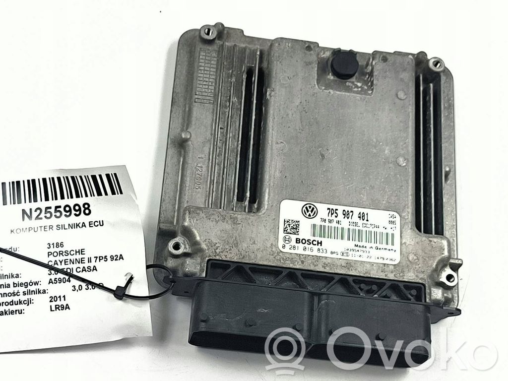 Porsche Cayenne (92A) Engine control unit/module ECU 