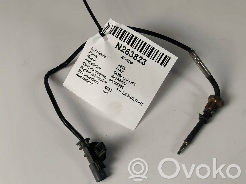 Fiat Doblo Išmetamųjų dujų temperatūros daviklis 