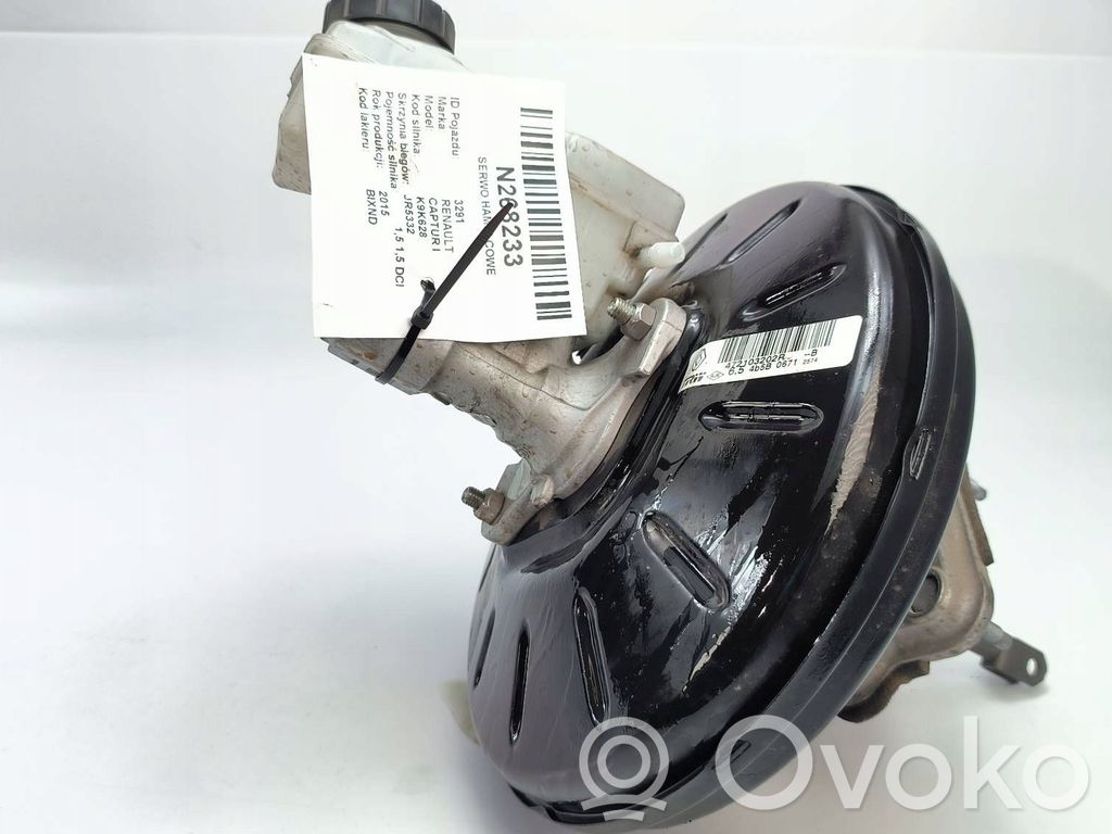 Renault Captur Master brake cylinder 