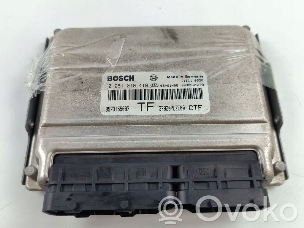 Engine control unit/module ECU   0281010419