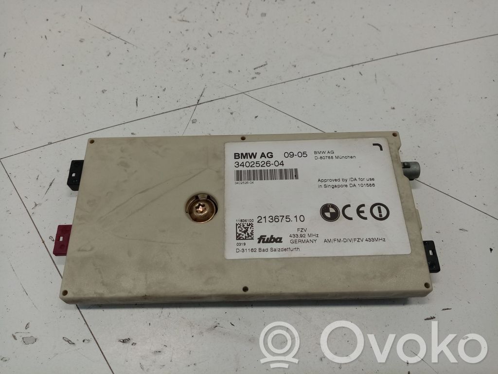 BMW X3 E83 Aerial antenna amplifier 