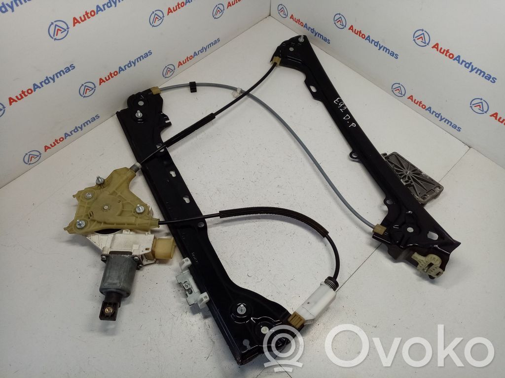 BMW 3 E92 E93 Front door window regulator with motor 