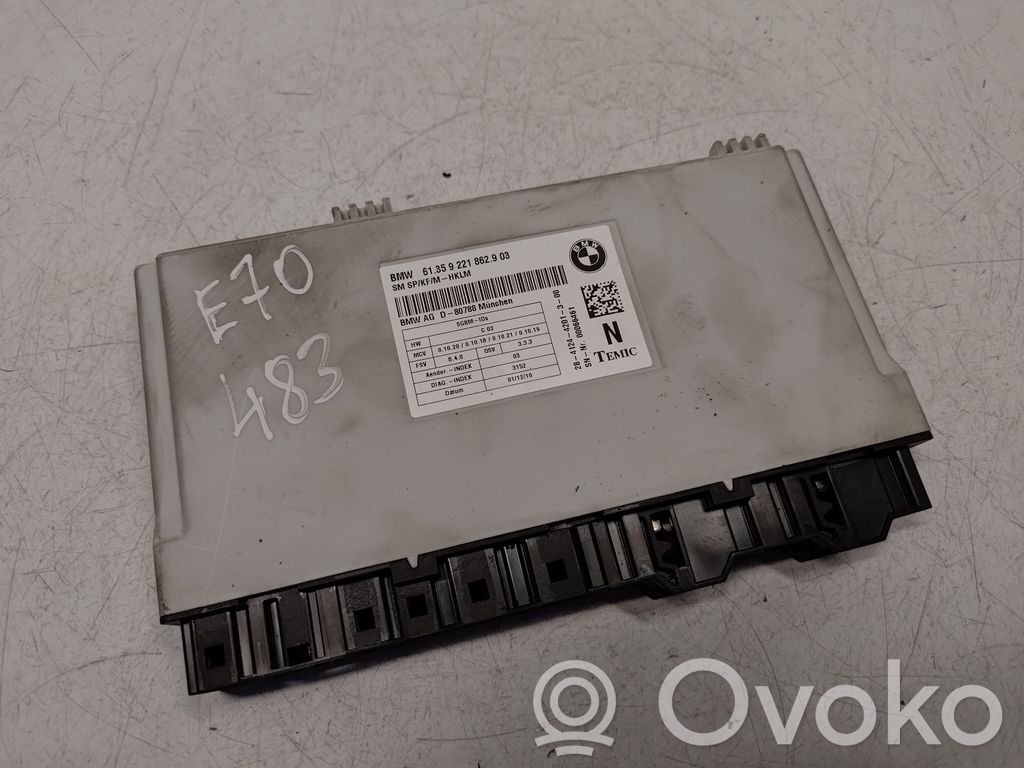 Seat control module   61359221862,61359264975