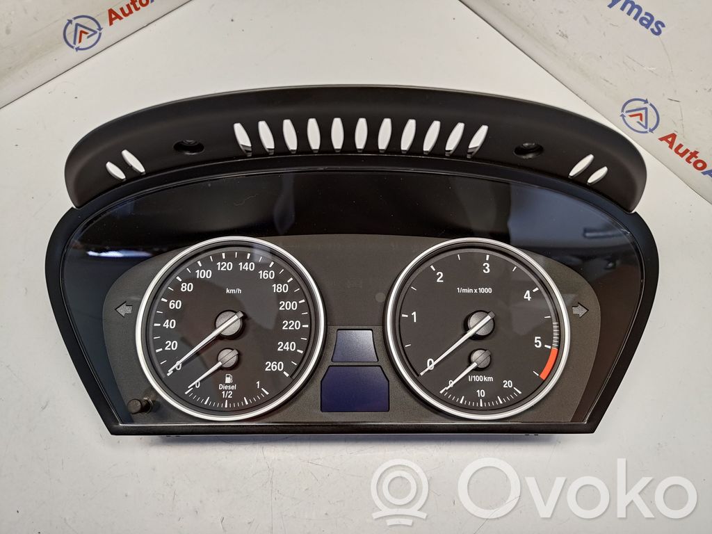 BMW 5 E60 E61 Speedometer (instrument cluster) 