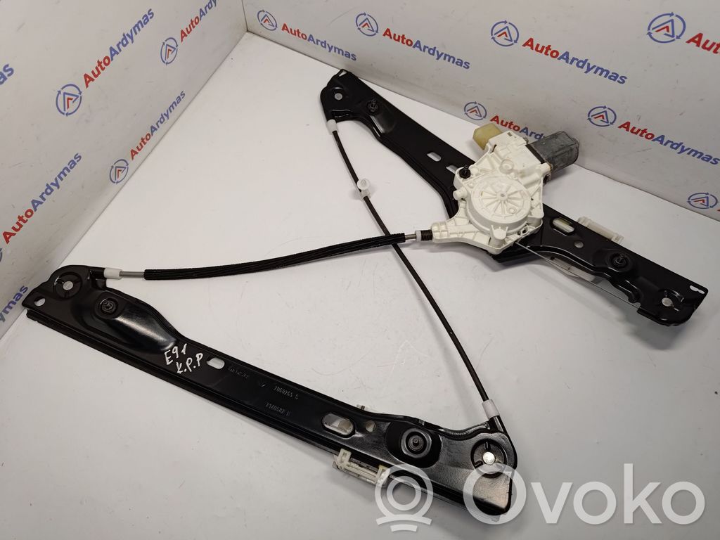 BMW 3 E90 E91 Front door window regulator with motor 
