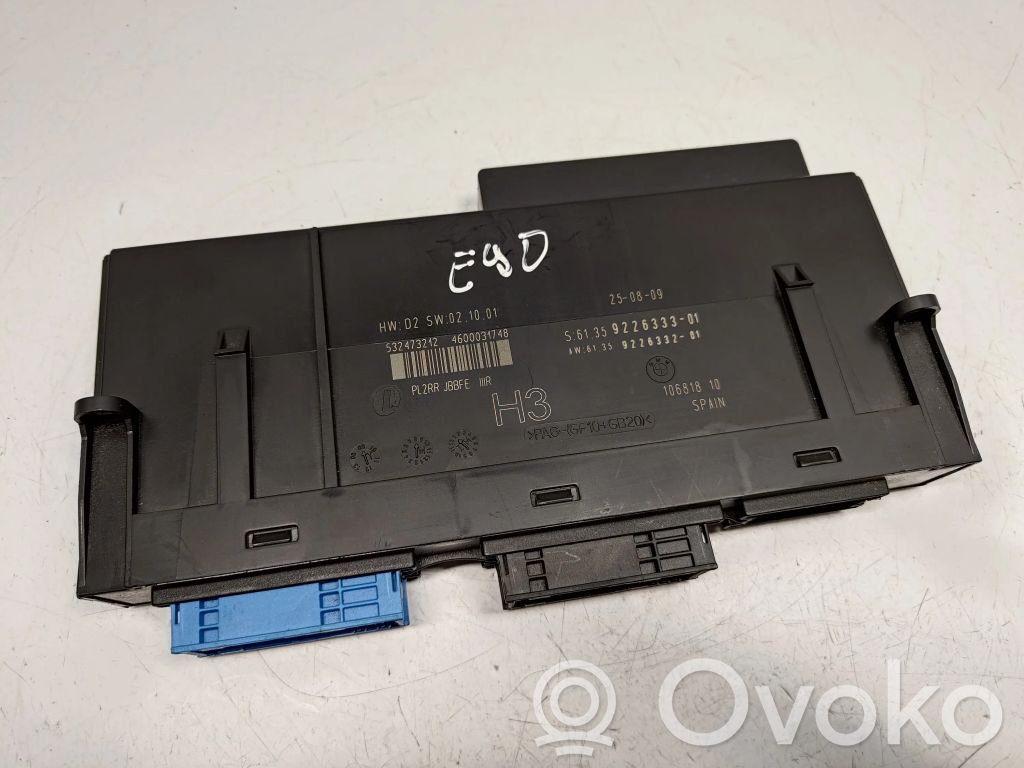 Central body control module   61359226333,61359226332