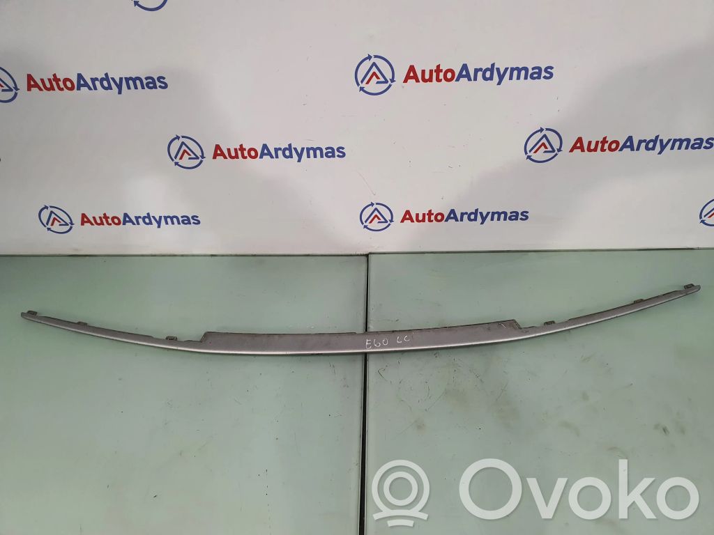 BMW 5 E60 E61 Front bumper splitter molding 