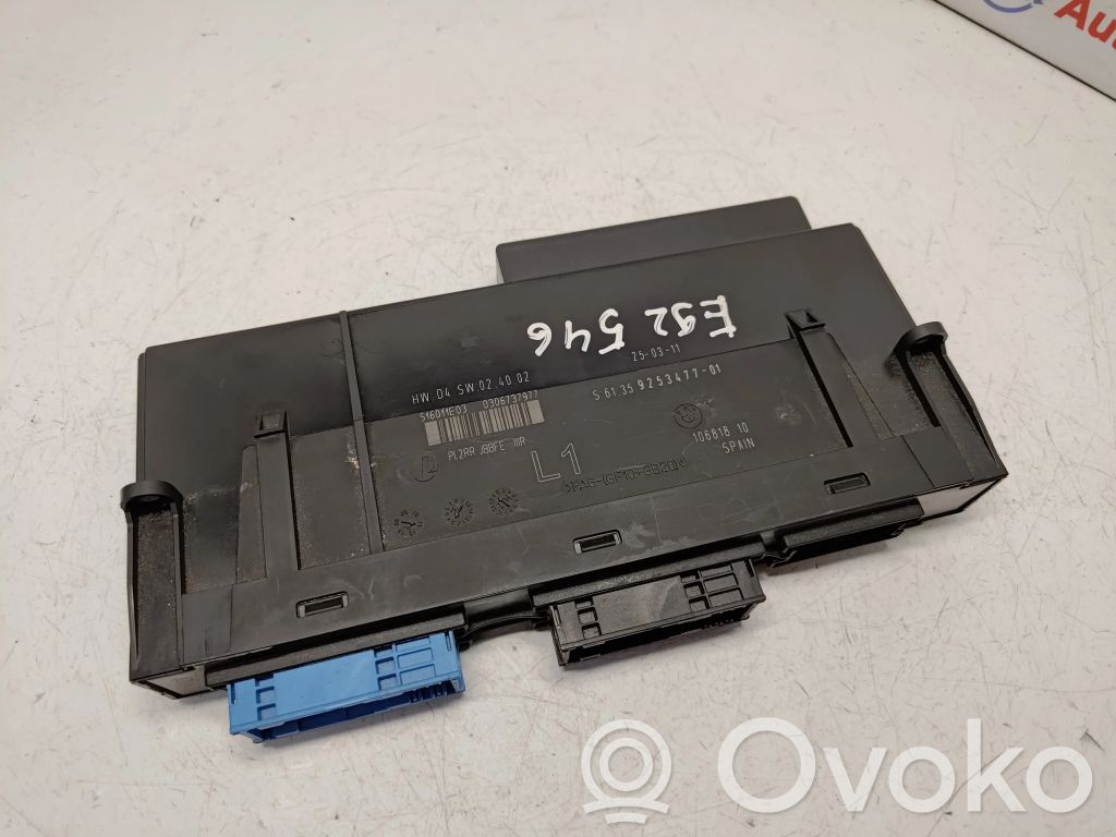 BMW 3 E92 E93 Central body control module 