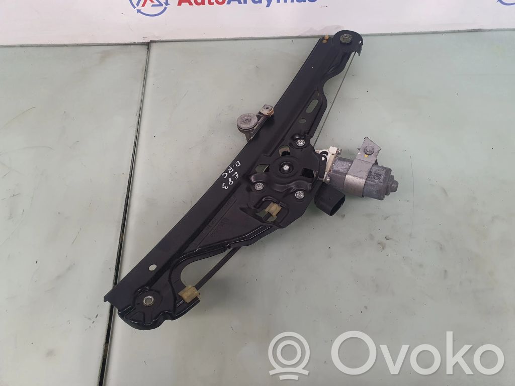 BMW X3 E83 Regulador de puerta trasera con motor 