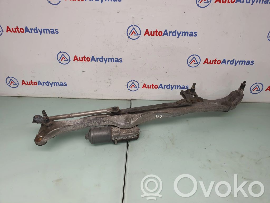BMW 7 E65 E66 Motor y varillaje del limpiaparabrisas delantero 