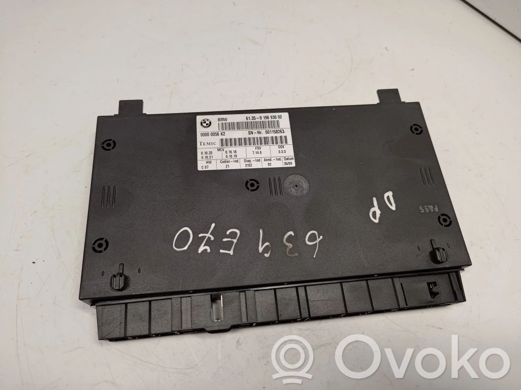 BMW X5 E70 Seat control module 