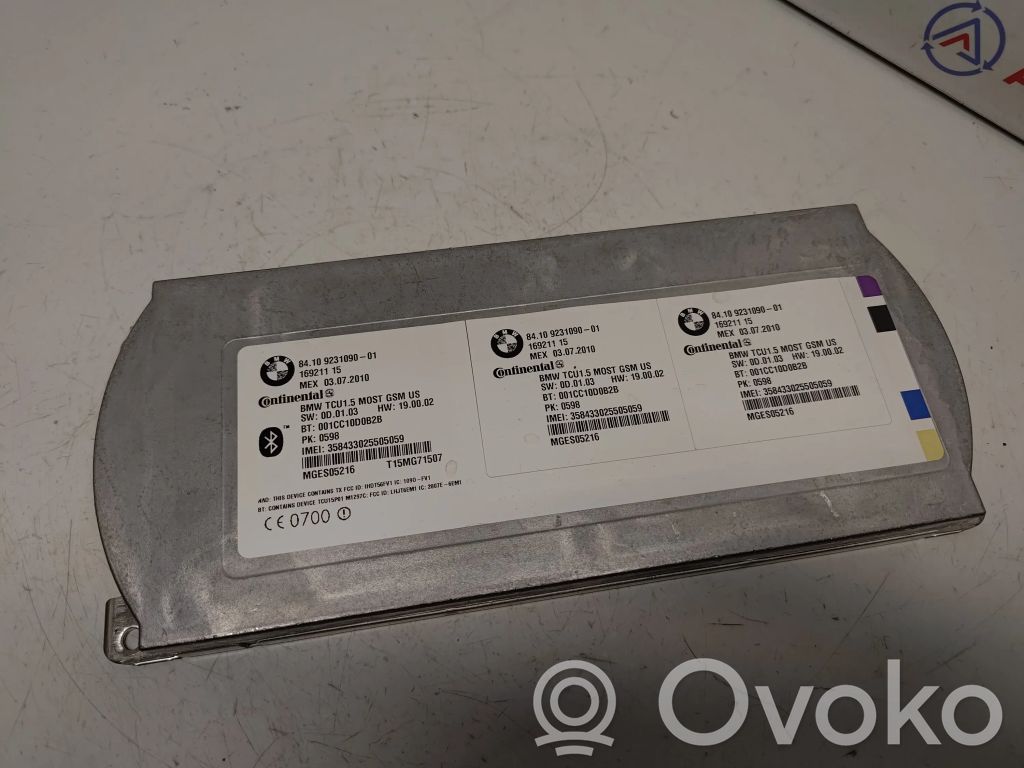 BMW X5 E70 Tālruņa vadības bloks 