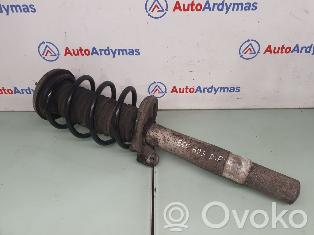 BMW 7 E65 E66 Priekšpusē amortizators 