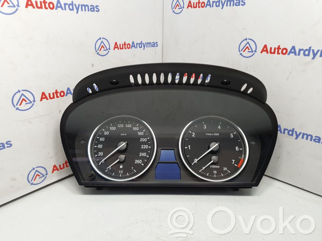 BMW 5 E60 E61 Speedometer (instrument cluster) 