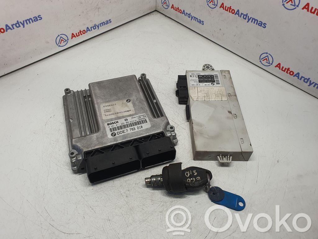 BMW 5 E60 E61 Engine ECU kit and lock set 