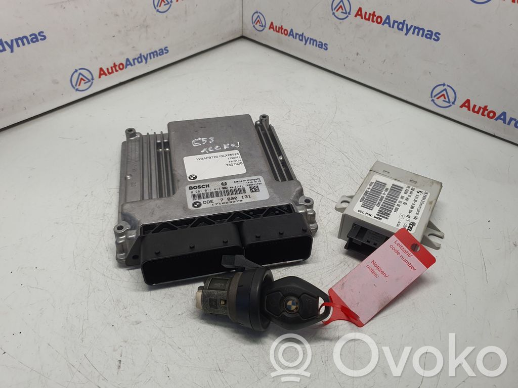 BMW X5 E53 Engine ECU kit and lock set 