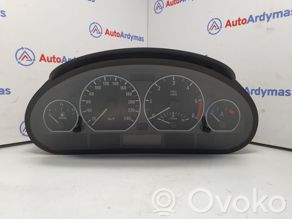 BMW 3 E46 Speedometer (instrument cluster) 