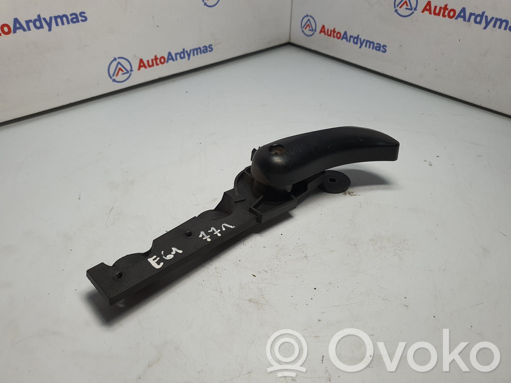 BMW 5 E60 E61 Engine bonnet (hood) release handle 