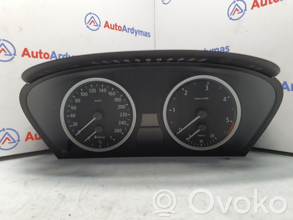 BMW 5 E60 E61 Speedometer (instrument cluster) 