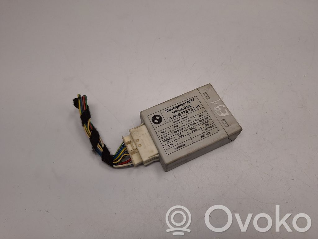 BMW 3 E90 E91 Tow bar trailer control unit/module 