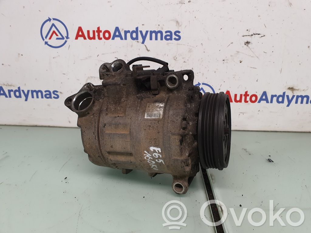 BMW 7 E65 E66 Air conditioning (A/C) compressor (pump) 