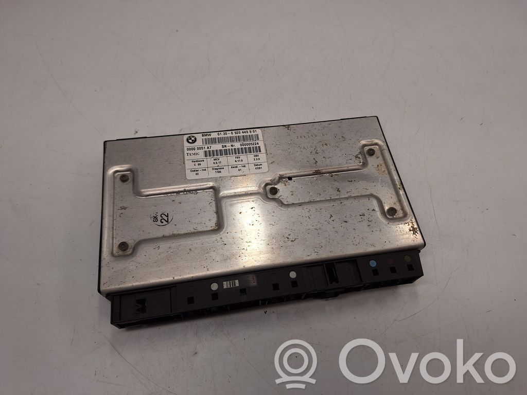 BMW 7 E65 E66 Seat control module 