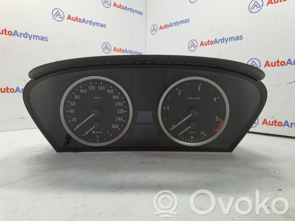 BMW 5 E60 E61 Speedometer (instrument cluster) 