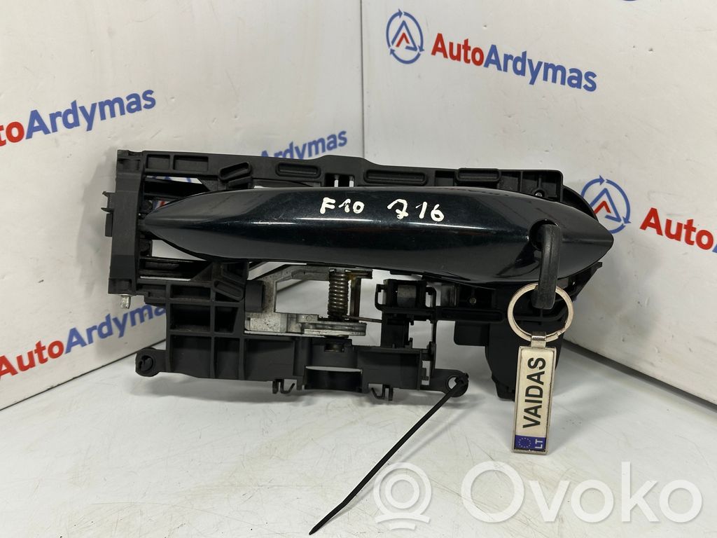 BMW 5 F10 F11 Klamka/wspornik zewnętrzny drzwi przednich 