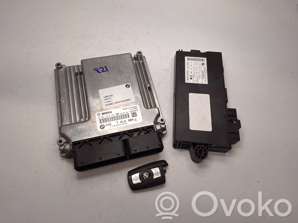 BMW X6 E71 Kit calculateur ECU et verrouillage 