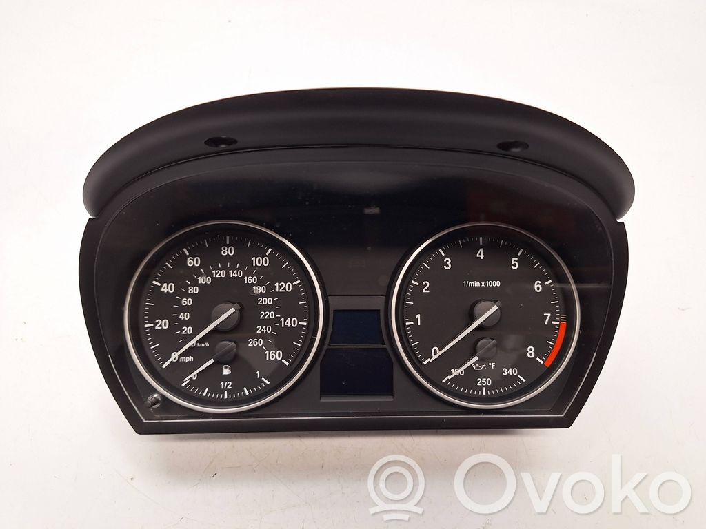 BMW 3 E92 E93 Spidometrs (instrumentu panelī) 