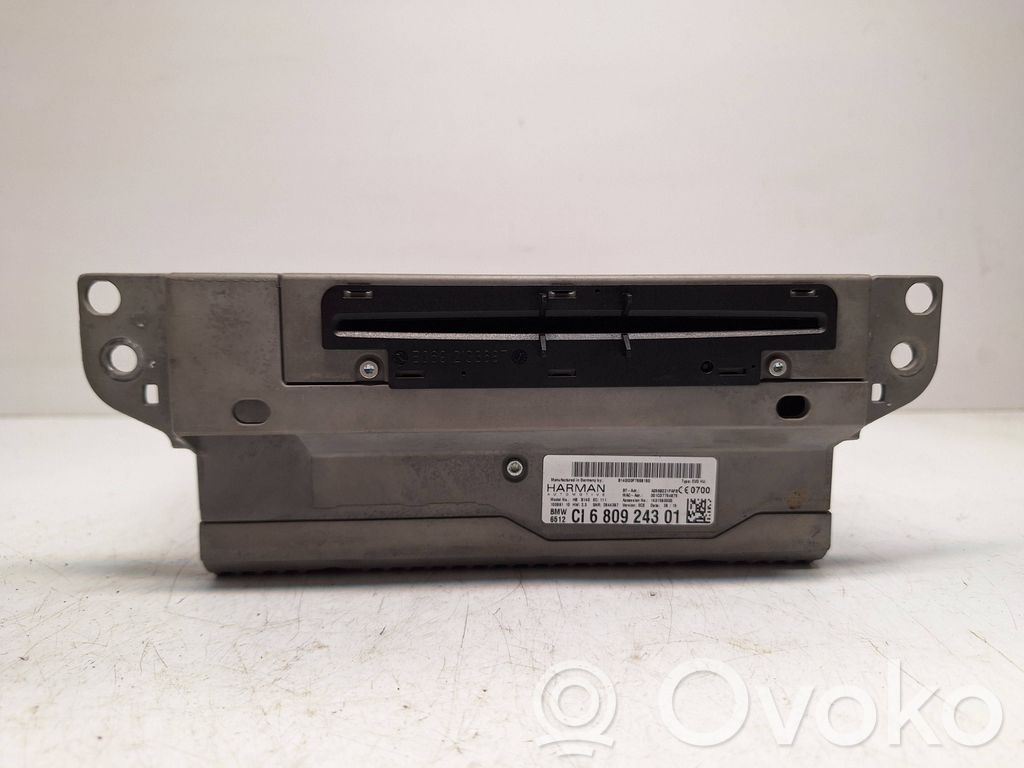Panel / Radioodtwarzacz CD/DVD/GPS   6809243,65126809243,65126991581,65122449481,65126822065,65126825836,65126829103,65126836620,65126842258