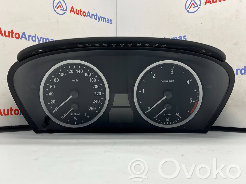 BMW 5 E60 E61 Geschwindigkeitsmesser Cockpit 
