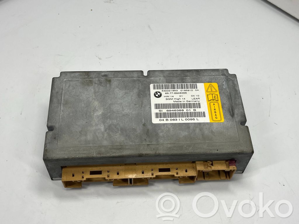 BMW 5 E60 E61 Module de contrôle airbag 