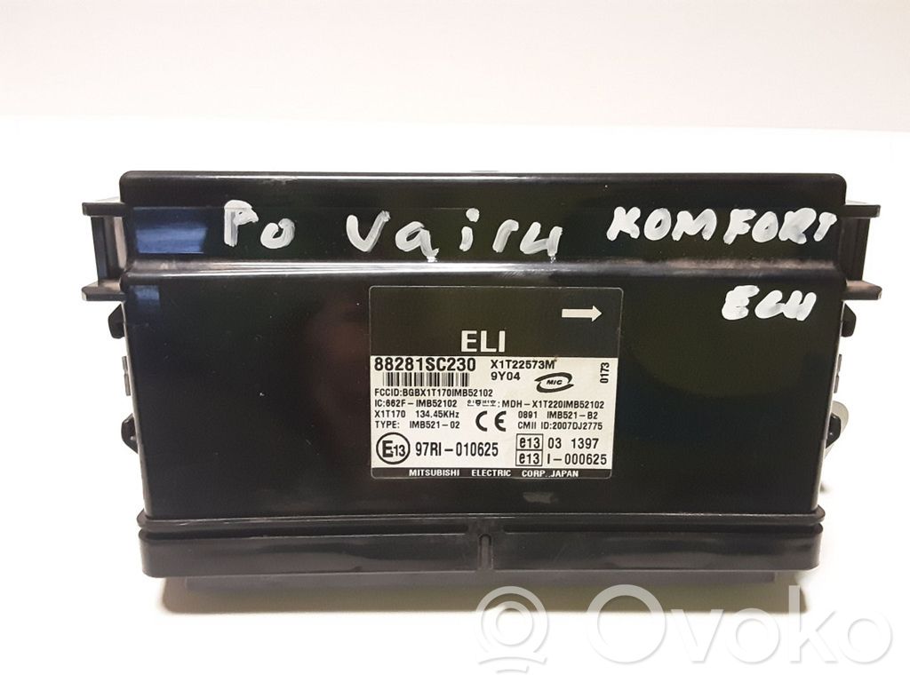 Subaru Forester SH Moduł / Sterownik komfortu 