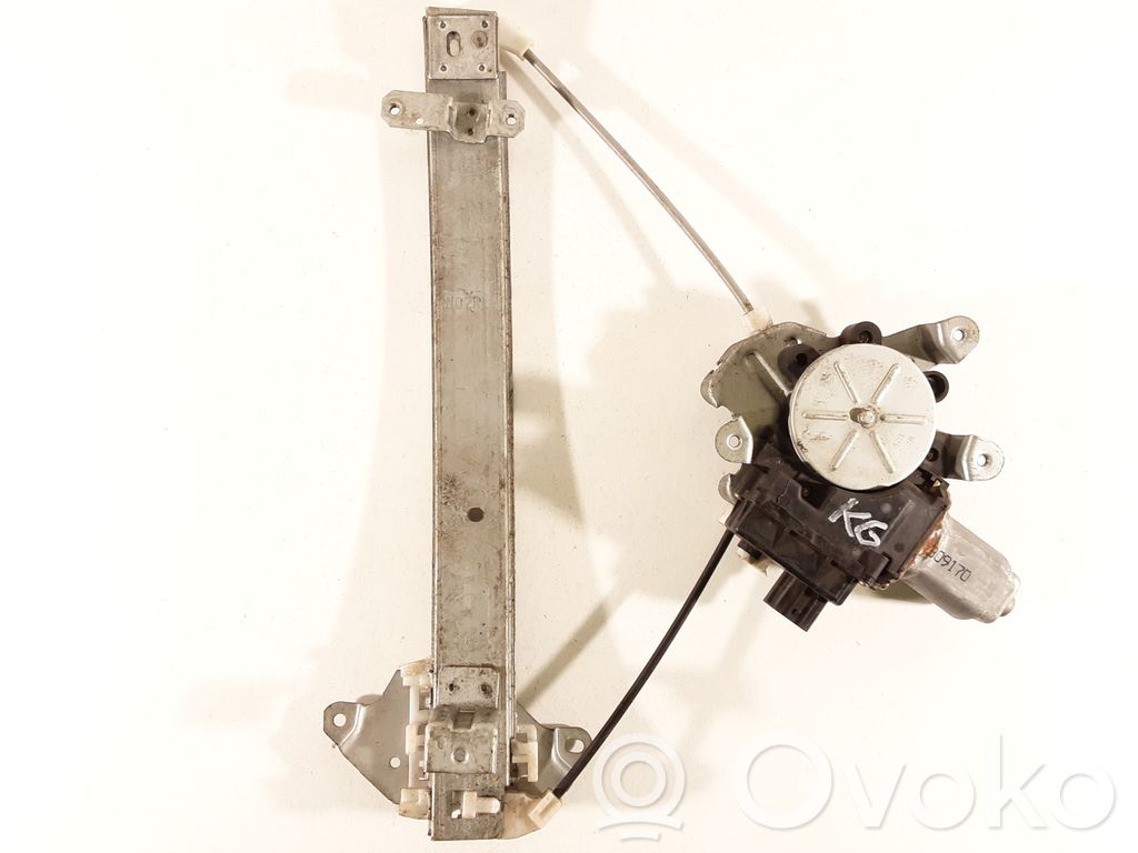 Mitsubishi Outlander Rear door window regulator with motor 