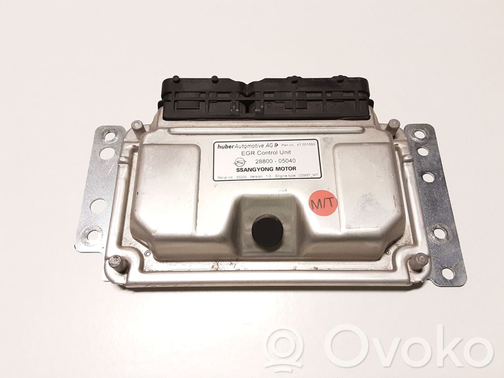 SsangYong Rexton I Engine control unit/module 