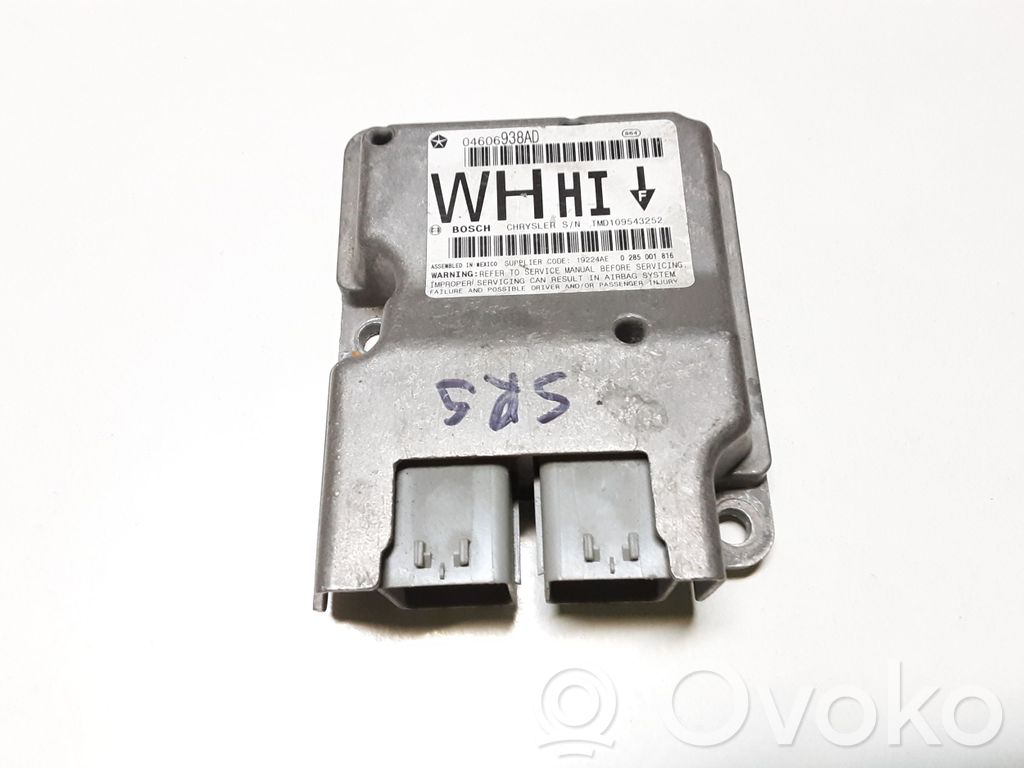 Jeep Grand Cherokee (WK) Airbag control unit/module 