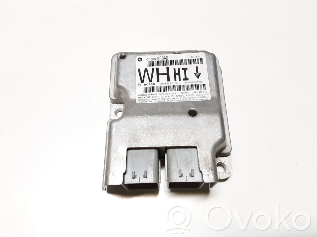 Jeep Grand Cherokee (WK) Airbag control unit/module 