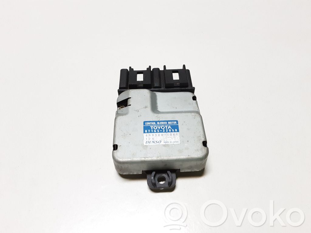 Lexus RX 300 Heater blower motor/fan resistor 
