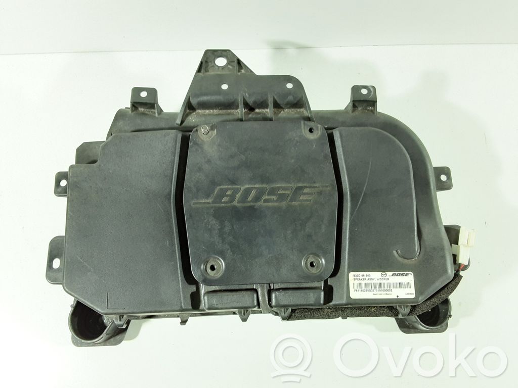 Mazda 3 I Enceinte subwoofer 