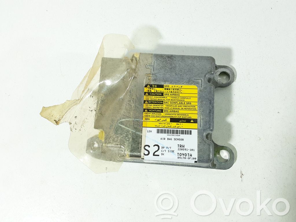 Toyota Verso Airbag control unit/module 