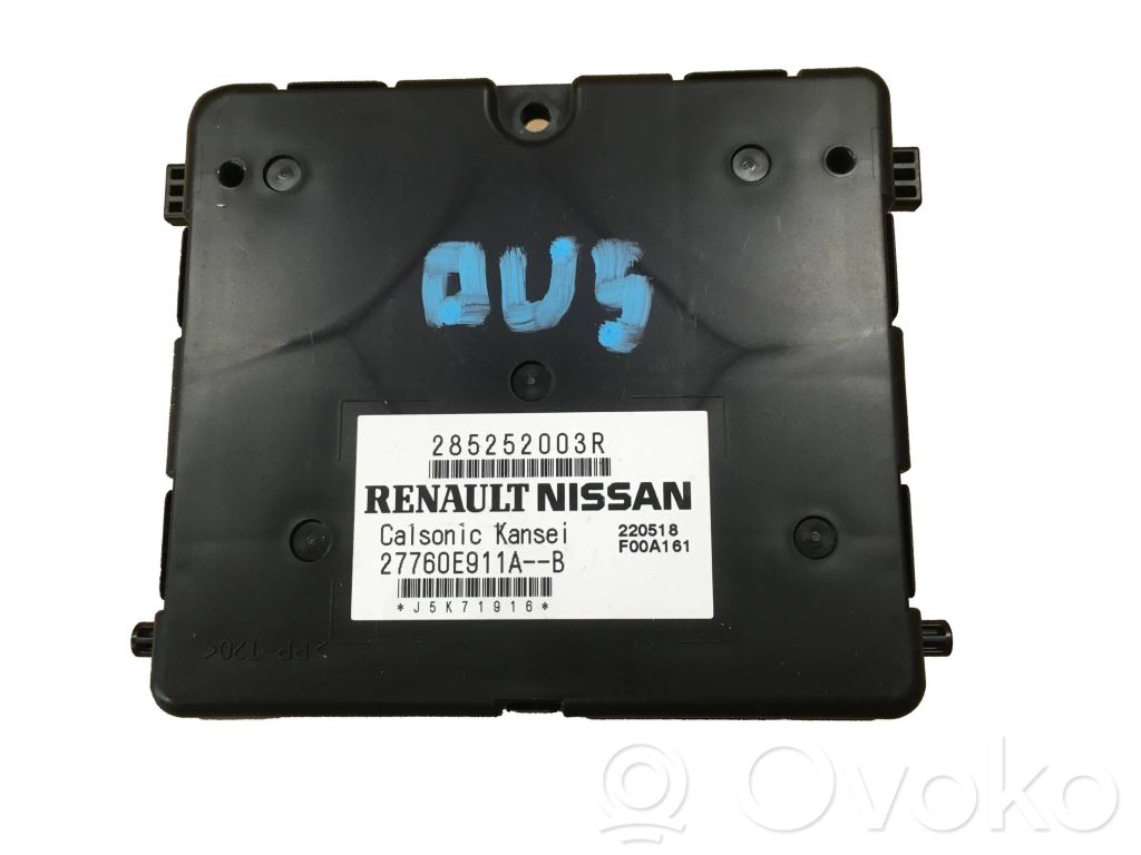 Other control units/modules   285252003R,27760E911A,J5K71916